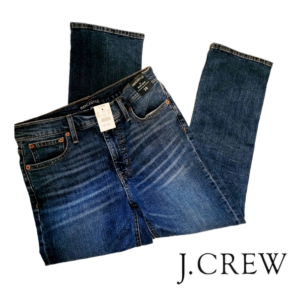 J. Crew distressed bootcut jeans nwt size 28